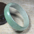 10% OFF- 52/53/54mm x 48mm Certified Natural Green Jadeite Emerald A*Jade HandCarved Bangle A139