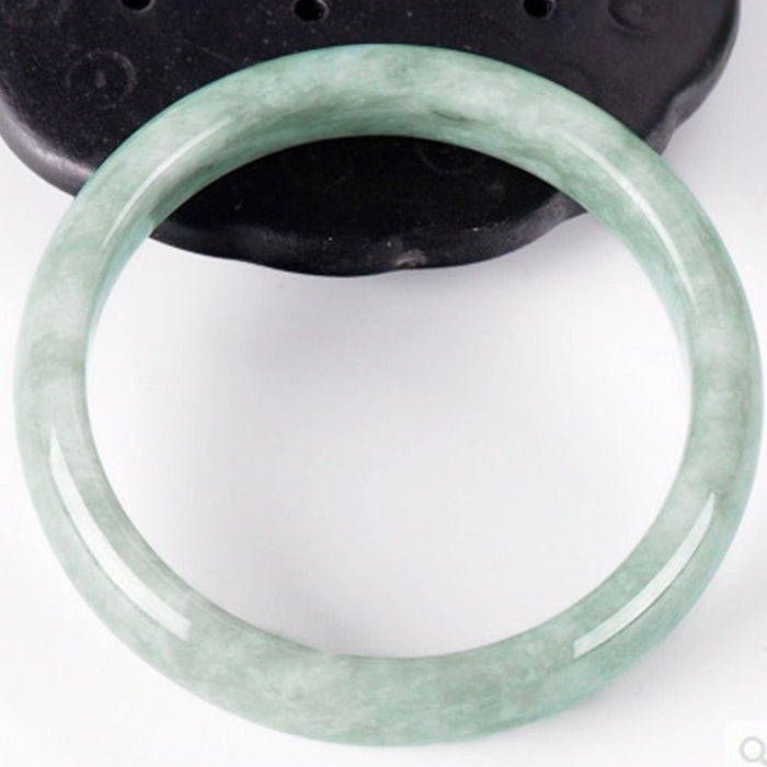 10% OFF) 54-65mm Certified Natural Jadeite Emerald A Jade Bracelet Bangle A1940