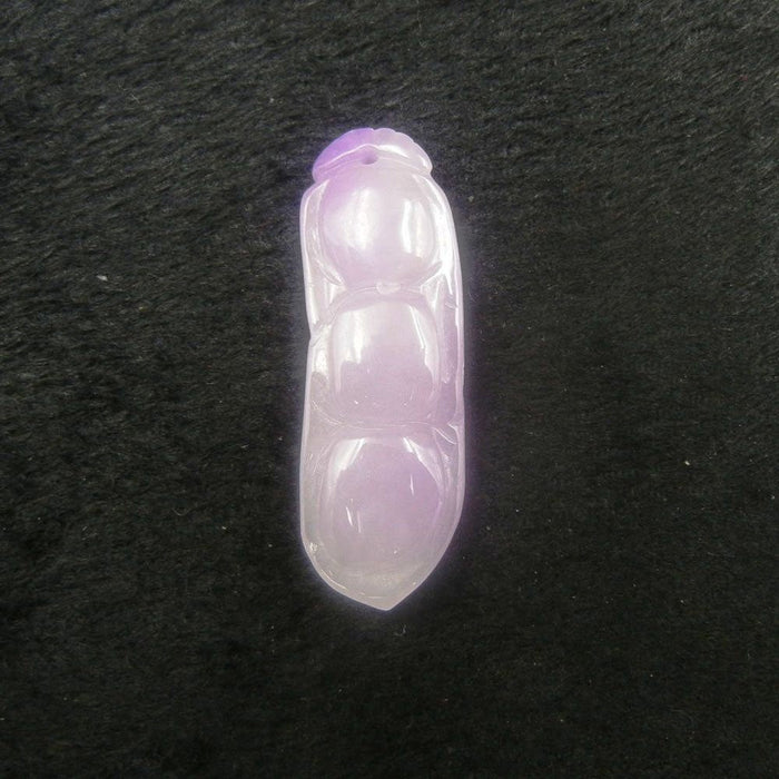 10% OFF on Sales - Certified Natural Ice Jadeite Emerald A Jade tablets Emerald Ping Beans Pendant 3296