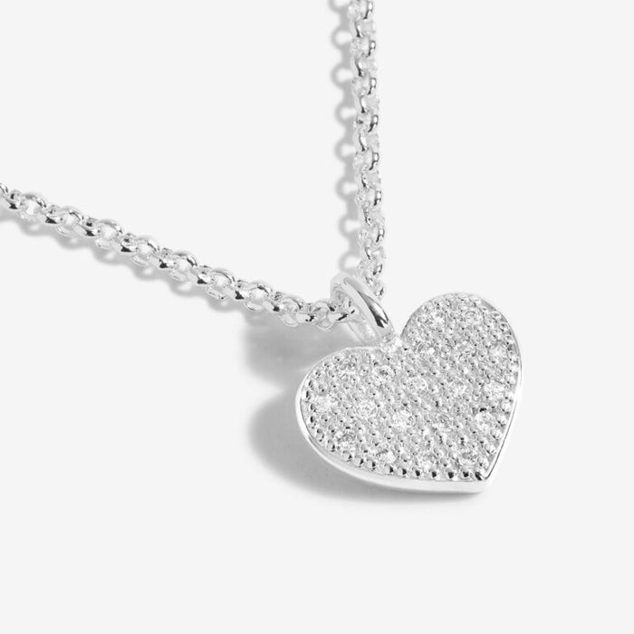 A Little Silver Necklace 18"