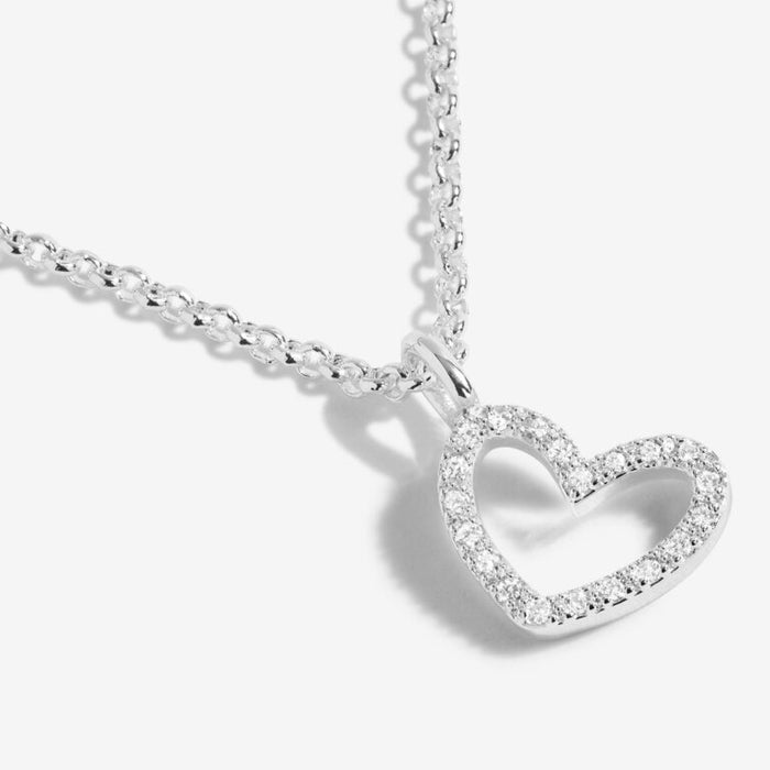 A Little Silver Necklace 18"