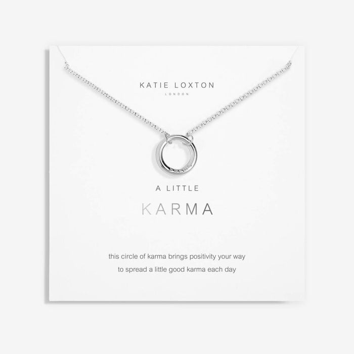 A Little Silver Necklace 18"