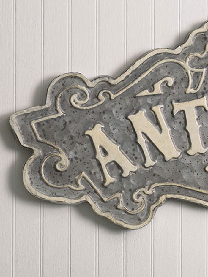 Antique Metal Sign