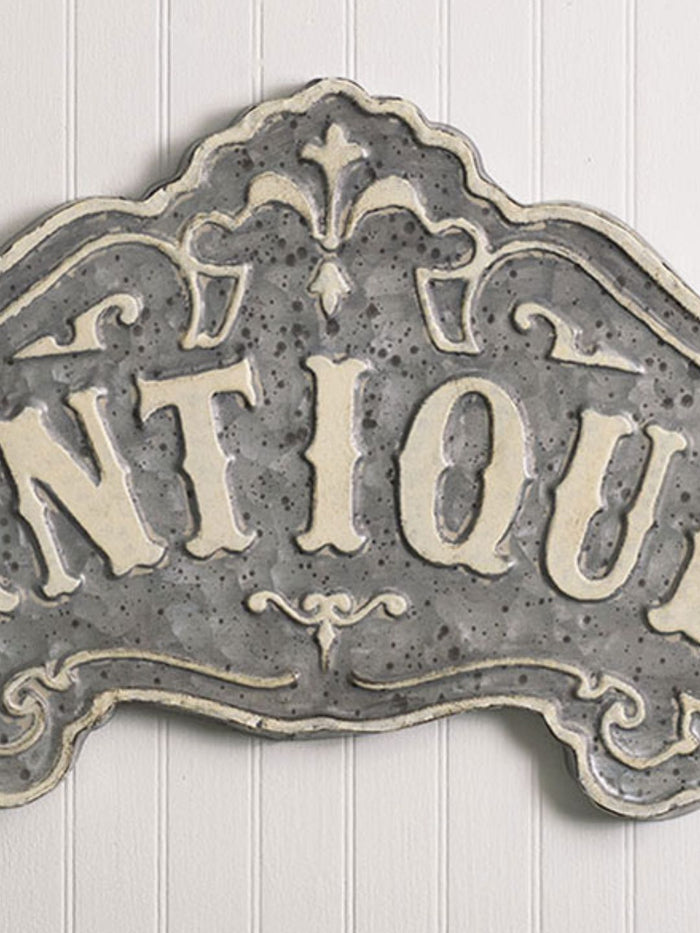 Antique Metal Sign