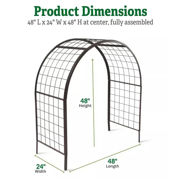 Arch Trellis For 2x4 Planter Box