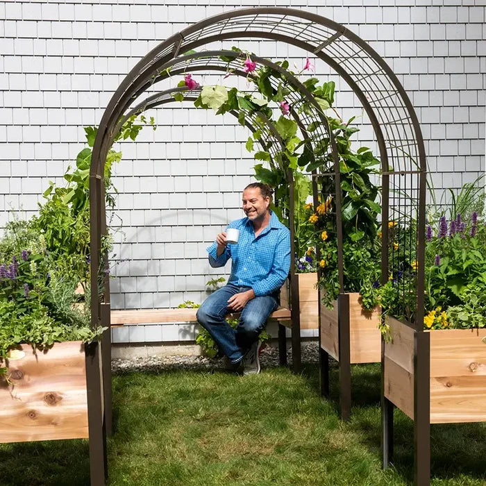 Arch Trellis For 2x4 Planter Box