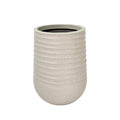 Artimis 53cm Terrazzo Planter Beige. Light weight pot