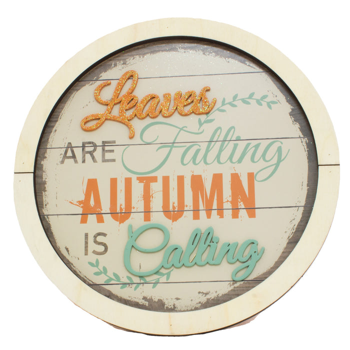 Autumn is Calling Sign