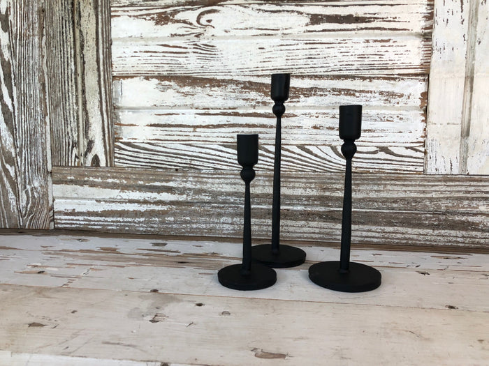 Blacksmith Candle Stand Set