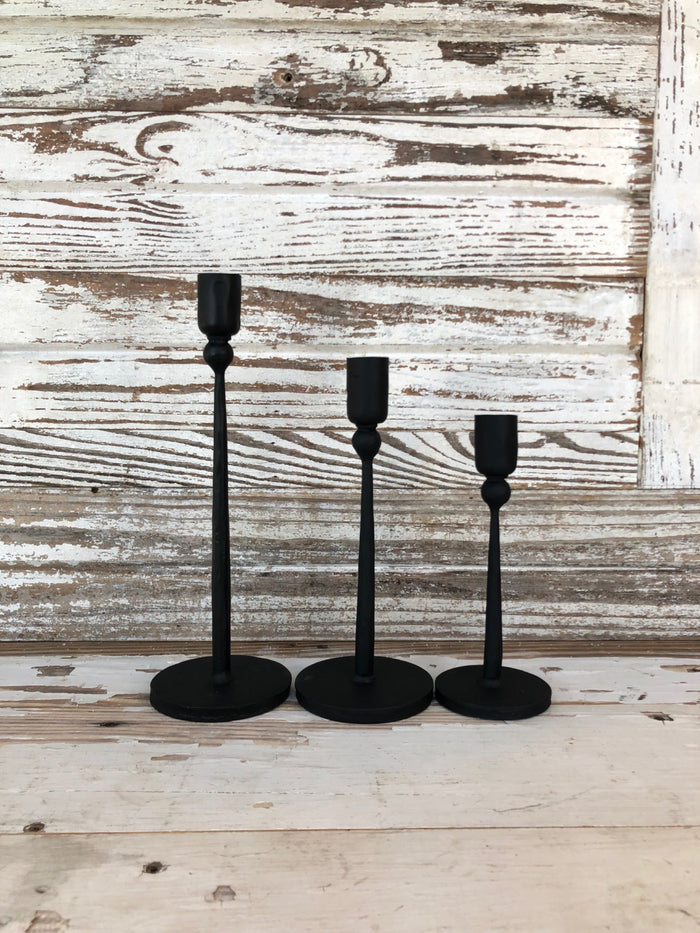 Blacksmith Candle Stand Set