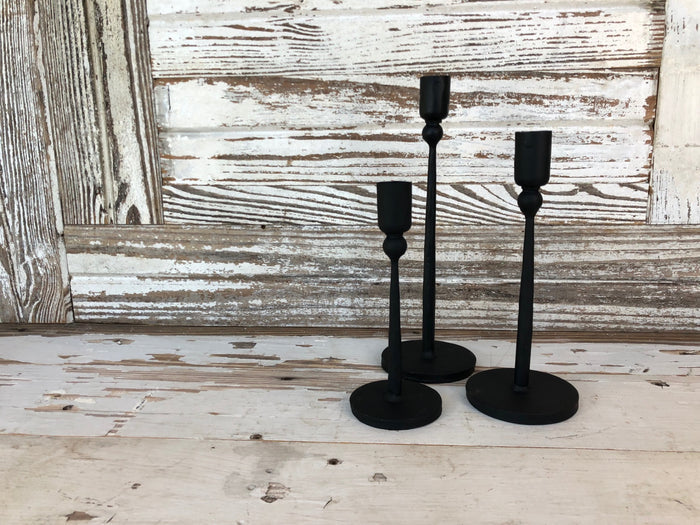 Blacksmith Candle Stand Set