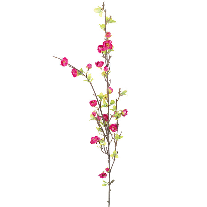 Blossom Dark Pink Silk Flower Stem