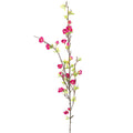 Blossom Dark Pink Silk Flower Stem