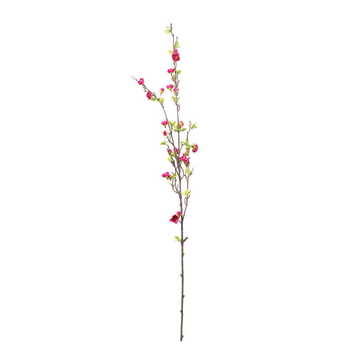 Blossom Dark Pink Silk Flower Stem