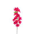 Bougainvillea Cerice Silk Flower Stem - 103cm. Close up view. Available from Plant Couture.