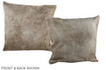 Champagne Cowhide Pillow #A36394