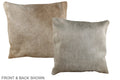 Champagne Cowhide Pillow #A36414
