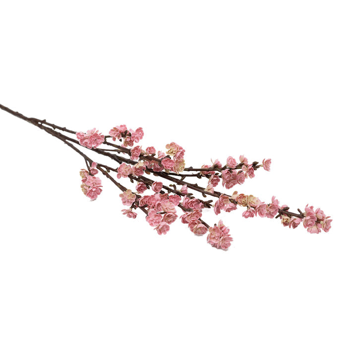 Cherry Blossom Pink Real Touch Flower Stem - 88cm