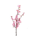 Cherry Blossom Pink Silk Flower Stem