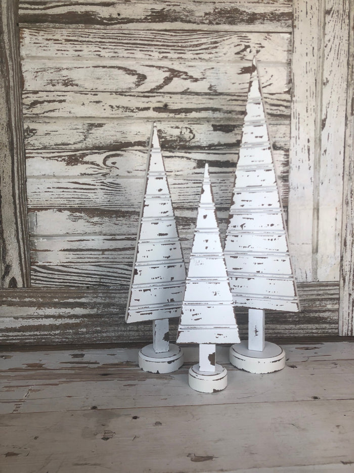 Chippy White Tree Set