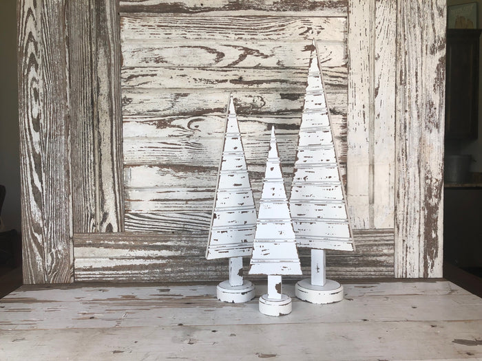 Chippy White Tree Set