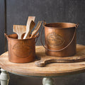 Copper Bucket Set