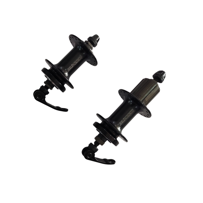 Cycle Hubs BUZZER/QISU Alloy Sealed Bearing Hub with QR for Cassette Gear (8/9/10 speed)