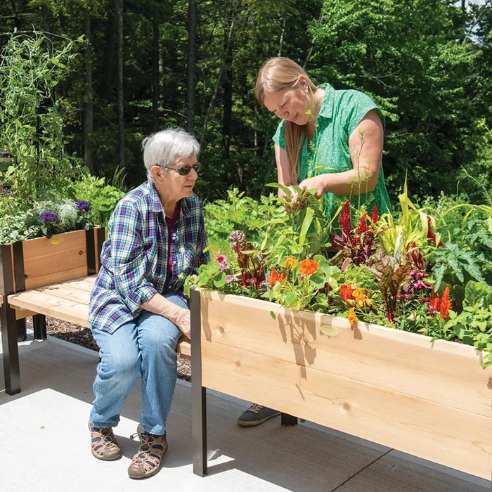 Elevated Cedar Planter Box 2x4