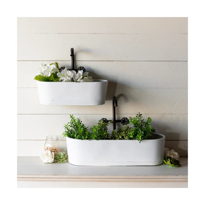 Faucet Planters