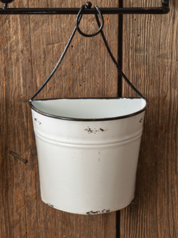 Fresh Flowers Metal Sign with Metal Buckets