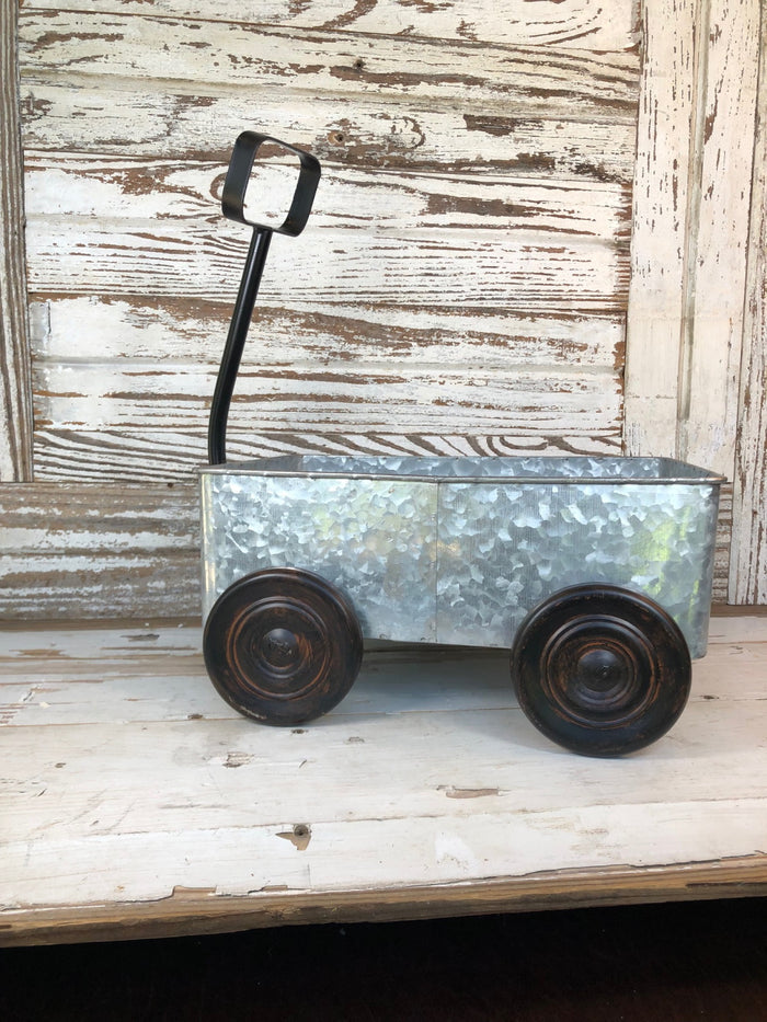Galvanized Wagon