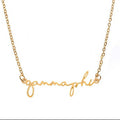 Gamma Phi Beta Script Necklace