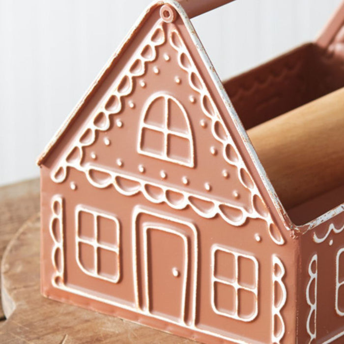 Gingerbread House Toolbox Caddy