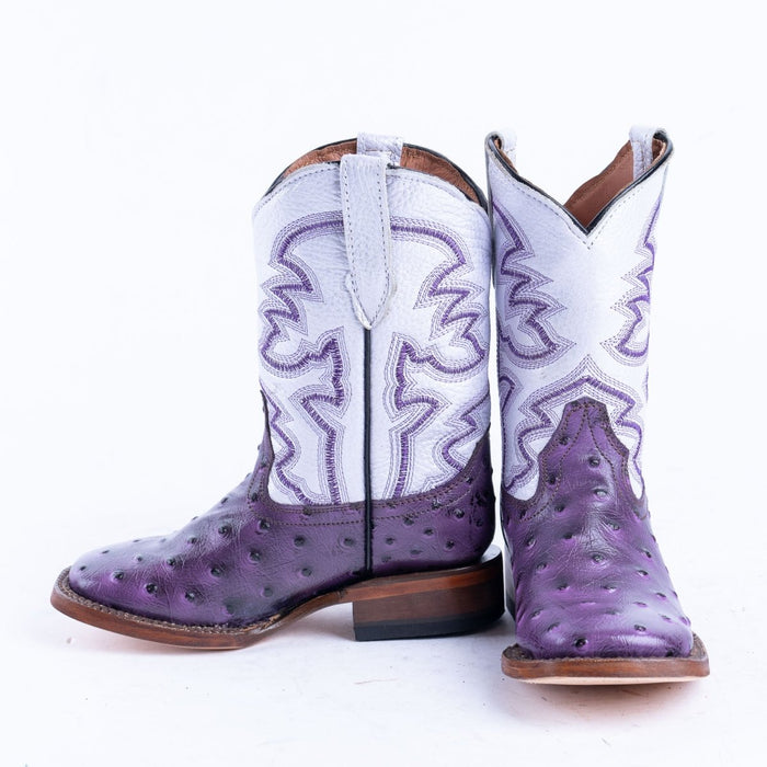 Girls Ostrich Boots