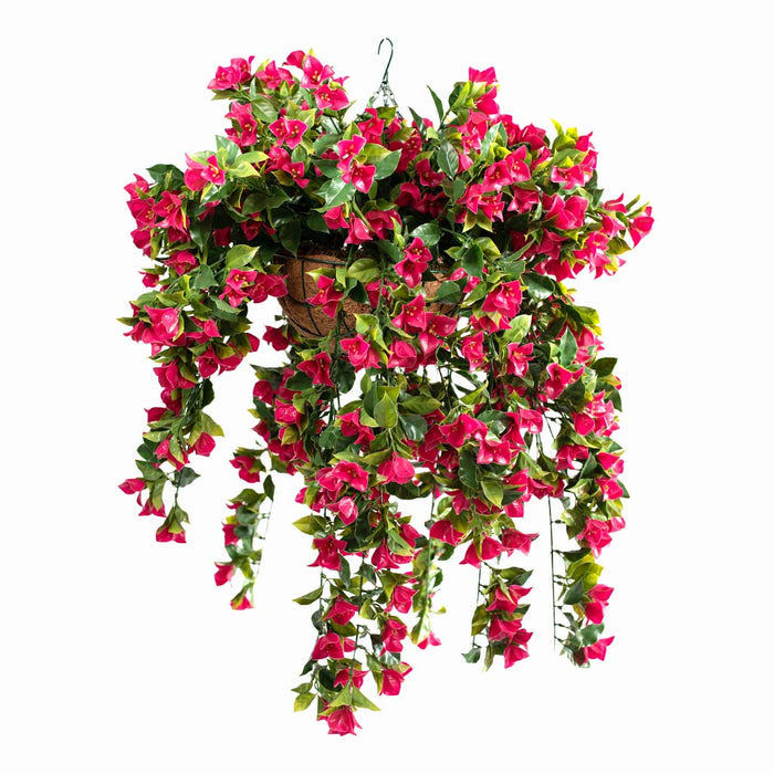 Hanging Basket with Bougainvillea Cerise (M) UV 92cm