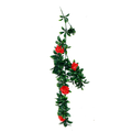 Hanging Gardenia UV Garland Red  - 76cm