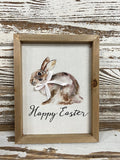 Happy Easter Framed Sign