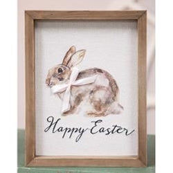 Happy Easter Framed Sign