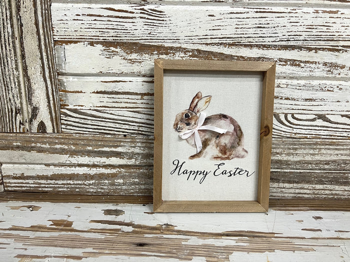 Happy Easter Framed Sign
