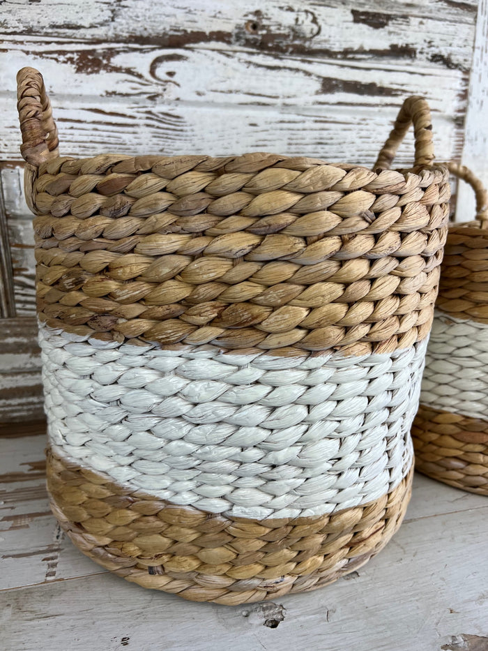 Hyacinth Handled Baskets
