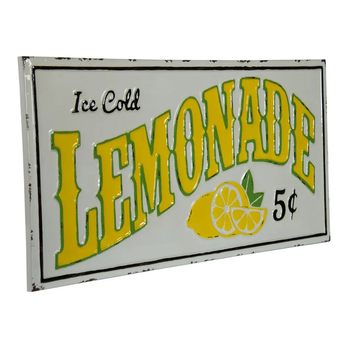 Ice Cold Lemonade Sign