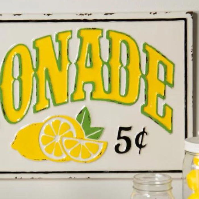 Ice Cold Lemonade Sign