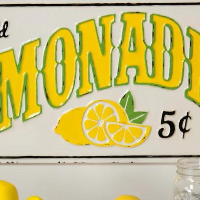 Ice Cold Lemonade Sign