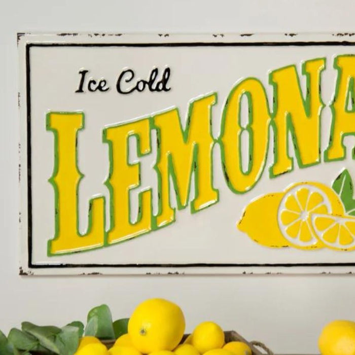 Ice Cold Lemonade Sign