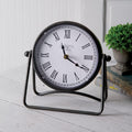 Industrial A-Frame Tabletop Clock