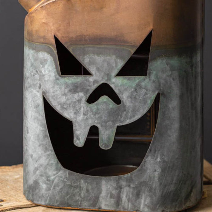 Jack-O'-Lantern Gas Can Luminary