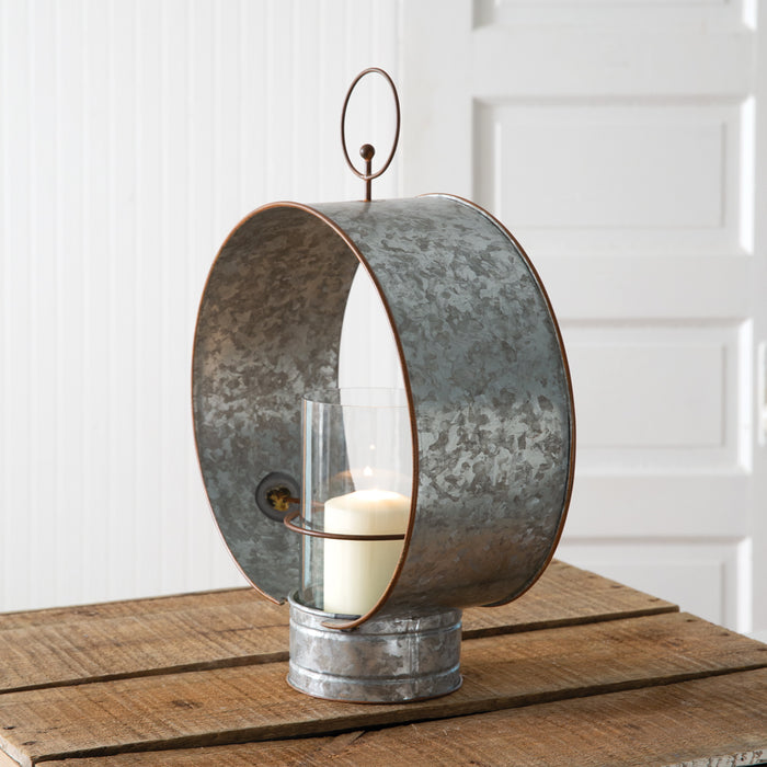 Large Round Candle Lantern
