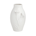 Large White Flower Vase
