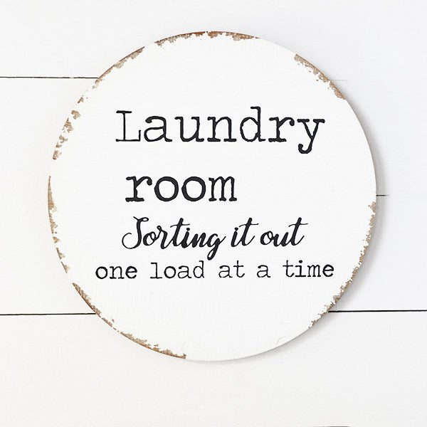 Laundry Sorting Sign