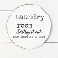 Laundry Sorting Sign